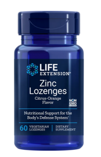 Cynk Lozenges LifeExtension (60 pastylek do ssania)