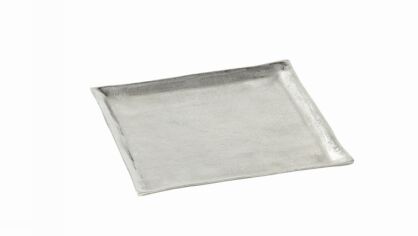 Taca kwadratowa aluminiowa 40x30 cm