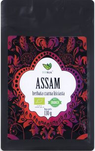 Herbata ekologiczna czarna liściasta ASSAM 130g