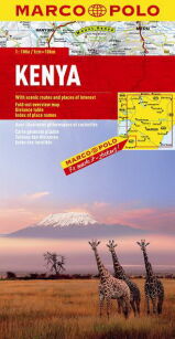 MP mapa Kenia / Kanya