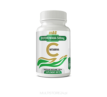 mAG Witamina C buforowana 500 mg - 100 kaps