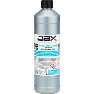 JAX PROFESSIONAL AUTO 112  od 1L do 5 L - MOBIL TOILET CLEANER – KONCENTRAT DO PRZENOŚNYCH TOALET