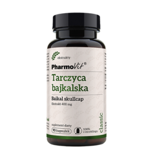 Tarczyca bajkalska Baikall skullcap 4:1 400 mg 90 kaps Pharmovit