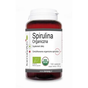 Spirulina Organiczna (180 - 300 tabletek)