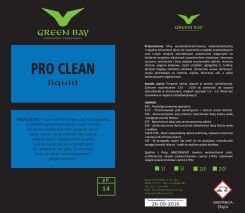 GREEN BAY - PRO CLEAN - CZYSZCZENIE URZĄDZEŃ PRZEMYSŁOWYCH I INNYCH SKRAJNIE ZABRUDZONYCH POWIERZCHNI 1L-20L