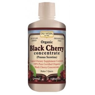 Black Cherry-Koncentrat soku-Czeremcha amerykańska 946ml- Only Natural