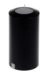 Świeca czarna Classic na Tealighty 10x18cm
