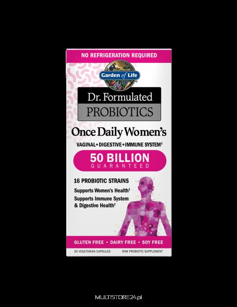 Dr. Formulated Probiotics Once Daily Women’s 50 Billion CFU- Probiotyki dla kobiet Garden of Life