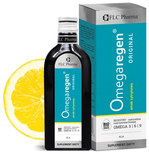 Omega Medica  Original, 250 ml - smak cytrynowy