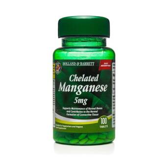 Holland & Barrett Mangan Chelat 5 mg 100 Tabletek