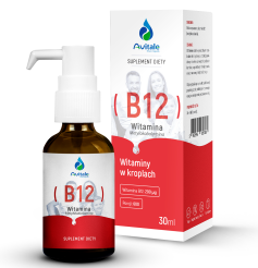 Metylokobalamina - Avitale Witamina B12 200 µg 30 ml