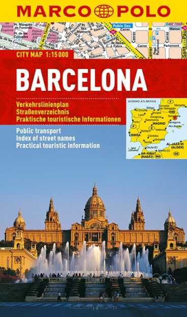 Mapa Barcelona / Barcelona Plan  Miasta