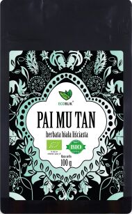 Herbata ekologiczna biała liściasta PAI MU TAN 100g