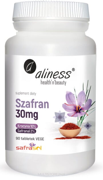 Szafran Safrasol 2%/10% 30 mg  - Aliness