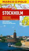 Mapa Stockholm / Sztokholm Plan Miasta
