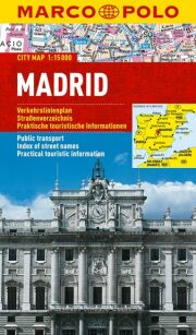 mapa Madrid / Madryt Plan Miasta
