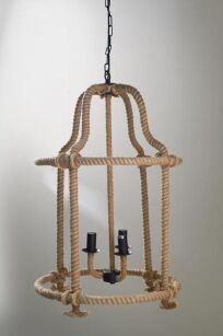Francuska lampa wisząca Chantilly Rope 
