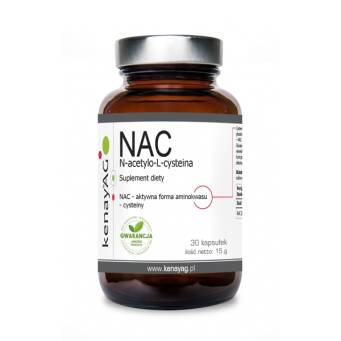 NAC N-acetylo-L-cysteina (30 - 60  kapsułek) 