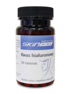 Skin XL 30 tab. - kuracja przeciwzmarszczkowa na bazie kwasu hialuronowego