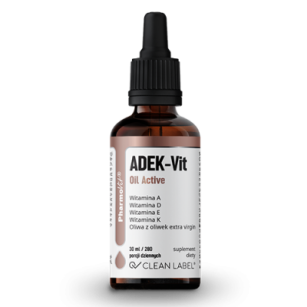 ADEK-Vit Oil Active 30 ml | Clean label Pharmovit