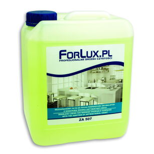 FORLUX ZA 507 Bezzapachowy płyn do mycia powierzchni zmywalnych z dodatkiem środka antybakteryjnego 5 L.