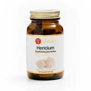 Hericium - Soplówka jeżowata - 40% Beta-glukan - 90 kaps