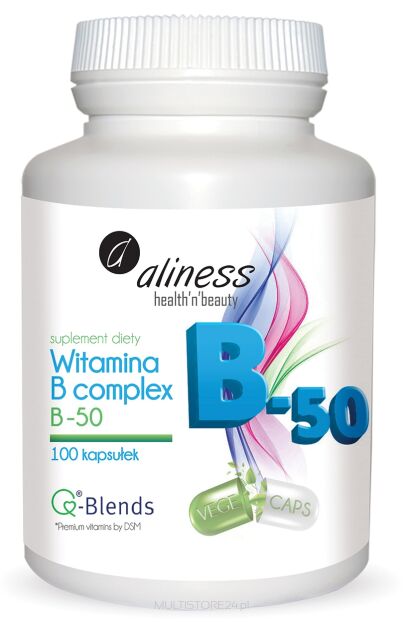 Witamina B complex B-50 100 kaps  -  Aliness