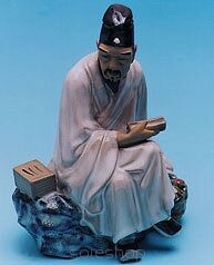 Porcelanowa figurka Li Shizhen (21cm)