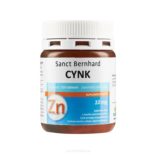 Cynk 210 tabl. - 10 mg