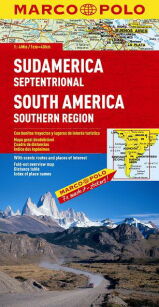 Mapa Ameryka Południowa- część południowa 