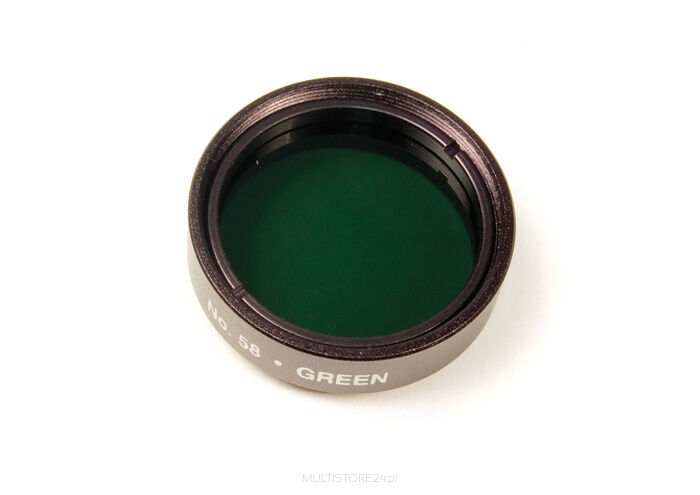 Filtr optyczny #58 (zielony) 1,25\
