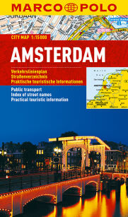 mapa Amsterdam / Amsterdam Plan Miasta
