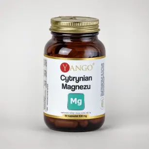 Cytrynian Magnezu - 90 kaps Yango