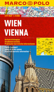 Mapa Wien / Wiedeń Plan Miasta