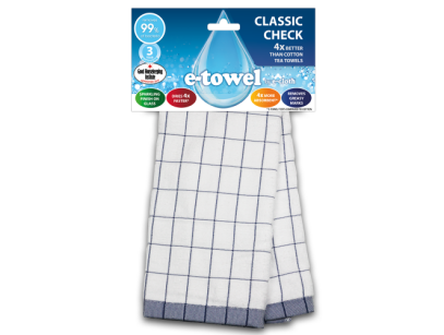 Ściereczka kuchenna Classic Check E-cloth: