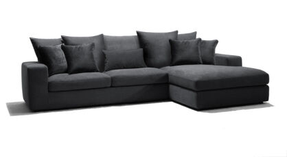 Sofa 3-osobowa z otomaną prawą Eclipse 305x190x72cm