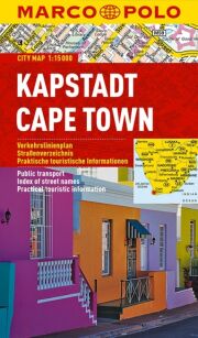 mapa Kapstadt / Kapstadt Plan Miasta