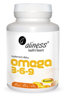 Omega 3-6-9 270/225/50 mg x 90 kapsułek  Aliness