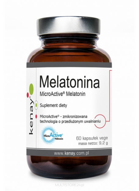 Melatonina MicroActive® Melatonin (60 kapsułek)