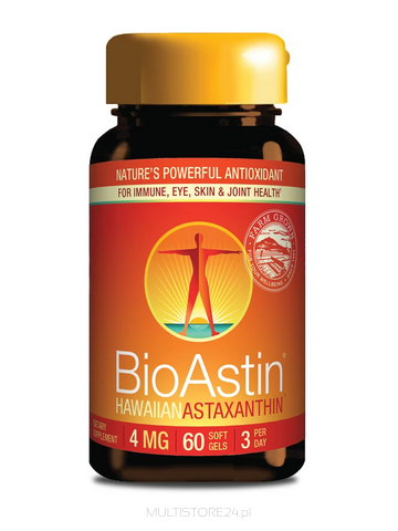 BioAstin® Supreme Astaksantyny 4-12 mg w kapsułkach weganskich