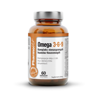 Omega 3-6-9 60 kaps Softgel | Clean label Pharmovit