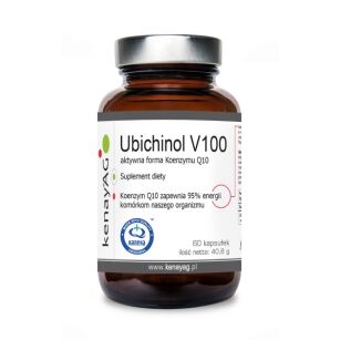 Ubichinol V100 aktywna forma Koenzymu Q10 (60 kapsułek)