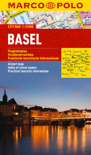 Mapa Basel / Bazylea Plany Miasta