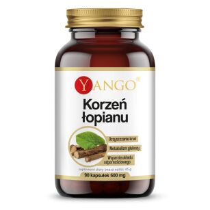 YANGO Korzeń łopianu - ekstrakt - 90 kapsułek
