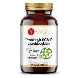 YANGO Probiotyk SCB-10 z prebiotykiem - 90 kapsułek