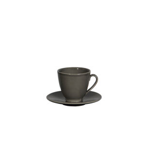 Filiżanka na kawę ze spodkiem INTEMPOREL GREY FLANNEL 80ml