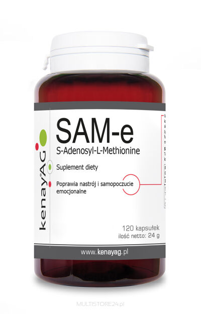 SAM-e S-Adenosyl-L-Methionine (120 kapsułka)
