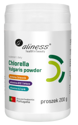 Chlorella Vulgaris powder 200 g  - Aliness